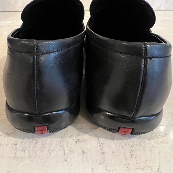 Black original leather authentic Prada, size 10 US (8 UK) - Picture 6 of 7